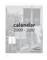 2009-2010 Calendar