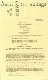 Newsletter VI (Oct 15, 1974)