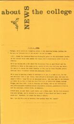 Newsletter I (Sept 09, 1974)