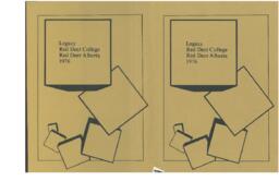 1975-1976 Legacy: Red Deer College Yearbook