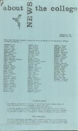 Newsletter VIII (Oct 28, 1974)