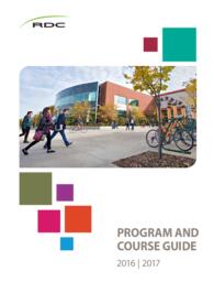 2016-2017 Program and Course Guide