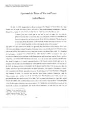 Jigonsaseh in Times of War and Peace