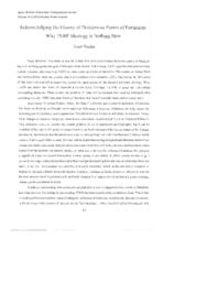 Acknowledging the History of Deleterious Forms of Feminism: Why TERF Ideology is Nothing New