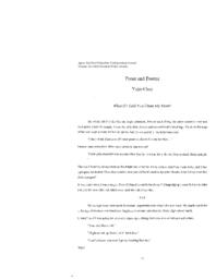 Prose and Poems