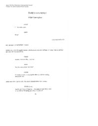 Todd (a screenplay)