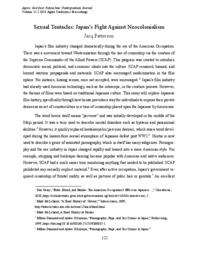 Sexual Tentacles: Japan’s Fight Against Neocolonialism