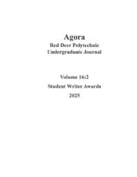 (1) Agora Vol 16:2 Title Page & TOC
